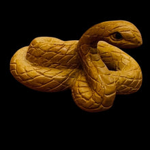 Load image into Gallery viewer, Year of the Snake 2025 Striking Netsuke Pendant Bead