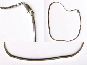 30" Italian Solid Sterling Silver 9.5 Gram Square Snake Chain 103504_30