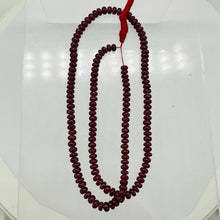 Load image into Gallery viewer, Ruby AAA Rondelle Bead 16" Strand | 4.5x3.5 to 4x3mm | Red | 150 Beads |