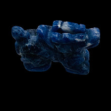 Load image into Gallery viewer, Wild Sodalite Hand Carved Winged Dragon Figurine | 21x14x9mm | Blue white