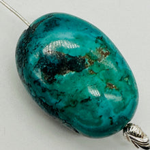 Load image into Gallery viewer, Turquoise 17g Natural Focal Nugget Pendant Bead | 22x21x15| Blue, Black| 1 Bead|