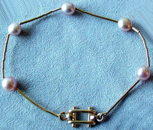 Load image into Gallery viewer, Supple Smooth As Satin Delicate Pink Pearl & 14Kgf Bracelet 400002