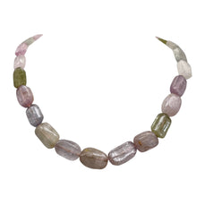 Load image into Gallery viewer, Kunzite 54G Flat Nugget Bead Strand | 18x12x6 to 14x12x5mm | Pink, Green, Clear|
