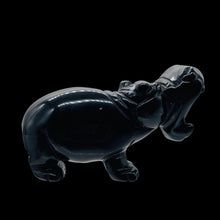 Load image into Gallery viewer, Rhinoceros Rhino Display Statue | | | 1 Figurine | | 57x37x22 | Black