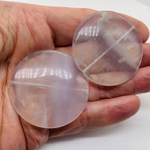 Load image into Gallery viewer, Springtime Pastel Fluorite Pendant Bead | 50x9mm | 2 Beads |