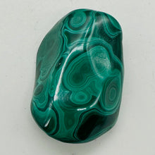 Load image into Gallery viewer, Malachite 58g Polished Gemstone FreeForm WorryStone|55x37x9mm Green| 1 Specimen|