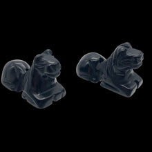 Load image into Gallery viewer, Black Stallion 2 Obsidian Horse Pony Beads