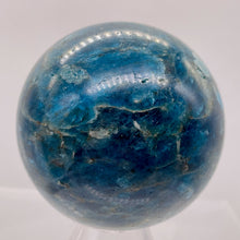 Load image into Gallery viewer, Apatite 323g Meditation Sphere | 2.32" | 58mm | Blue, White | 1 Display Specimen