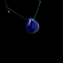 Load image into Gallery viewer, 2 Fabulous Lapis Faceted 10x10mm Briolette Beads 7259