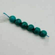 Load image into Gallery viewer, Turquoise Round Beads Parcel | 8mm | Blue | 6 Beads |