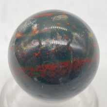 Load image into Gallery viewer, Bloodstone Sphere 20g (3oz) Display Specimen | 25mm (1") | Green Red | 1 Sphere|
