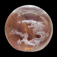 Load image into Gallery viewer, Dragon in Quartz Sphere 233g(8oz) | 55mm (2.2") | Clear | 1 Display Specimen |