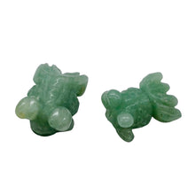 Load image into Gallery viewer, Aventurine 1 Koi Carved Goldfish Bead | 23x11x5mm | Green