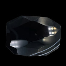 Load image into Gallery viewer, Onyx Flat Faceted RectangularPendant Bead | 50x48x14mm | Black White | 1 Bead |