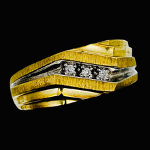 Load image into Gallery viewer, Diamond 10K Gold Men's Ring | Size 10.5 | Yellow Gold | 1 Ring |