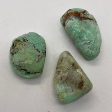 Load image into Gallery viewer, Designer Natural Chrysoprase Beads | 206cts | 35x25x15 to 33x25x9mm | 3 Beads |
