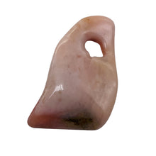 Load image into Gallery viewer, Designer Pink Peruvian Opal Pendant Bead | 40cts | 40x25x5mm |