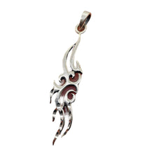Load image into Gallery viewer, Celtic Brite Cut Sterling Silver Floral Charm | 2 1/4" Long | Silver | 1 Charm |