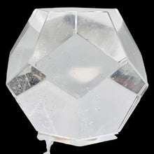 Load image into Gallery viewer, Rock Crystal 80g Dodecahedron | 36mm | Clear | 1 Figurine |