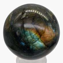 Load image into Gallery viewer, Labradorite 186g Round Collector's Sphere | 1 9/10" |Green Gray Flash| 1 Sphere|