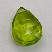 Load image into Gallery viewer, Faceted Peridot Briolette Bead | Green | 10x8x5mm | 3.1 ct |