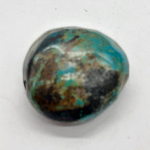 Load image into Gallery viewer, Turquoise Natural Focal 17g Nugget Bead | 29x28x15mm | Blue, Black | 1 Bead |