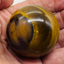 Load image into Gallery viewer, Tiger's Eye Collectors 167g Sphere | 2" | Gold , Brown | 1 Display Specimen |