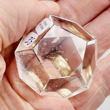 Load image into Gallery viewer, Rock Crystal 78g Dodecahedron Specimen | 34mm | Clear | 1 Figurine | | 34mm | Clear