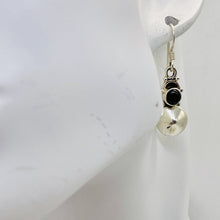 Load image into Gallery viewer, Fabulous Goddess Red Garnet Sterling Silver Drop/Dangle Earrings! | 1" Long |