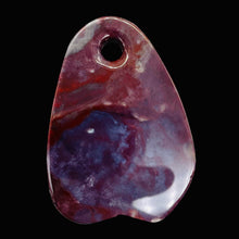 Load image into Gallery viewer, Hand Carved Fancy Mauve Pink Jasper Pendant Bead | 61x43x7mm | 1 Bead |