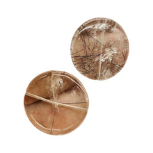 Load image into Gallery viewer, Tourmalated Clear Quartz Disc Pendant Bead | 30mm | 1 Bead |