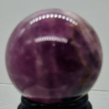 Load image into Gallery viewer, Lepidolite Purple Mica 134g Sphere | 1 3/4 in | Purple, White | 1 Specimen |