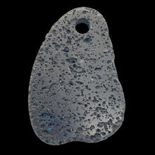 Load image into Gallery viewer, Lava Dawn of Creation Oval Pendant Bead | 51x34x8mm | Black | 1 Pendant Bead |