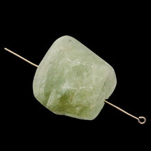 Load image into Gallery viewer, 1 Chatoyant Pale Green Kunzite Faceted Nugget Bead 3363A