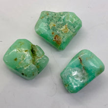 Load image into Gallery viewer, Chrysoprase Nugget Pendant Beadsl | 33x18mm, 30x15mm, 33x13mm | Green | 3 Beads|