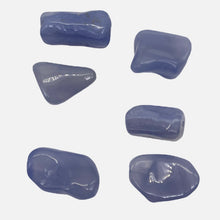 Load image into Gallery viewer, Chalcedony Gemstone 52g Pendant Beads | 30x15x14 to 28x19x11mm | Blue | 6 Beads|