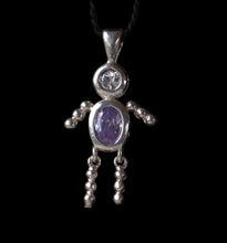 Load image into Gallery viewer, June! Crystal Kid Boy & Silver Pendant 9924Fb