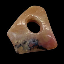 Load image into Gallery viewer, Designer Pink Peruvian Opal Pendant Bead | 30cts | 29X27X5mm | 1 Bead |