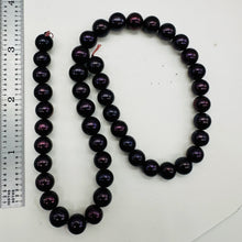 Load image into Gallery viewer, Fresh Water Pearls 16" Strand Round Pearls | 9mm | Deep Royal Purple | 1 Strand|