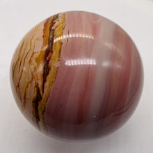 Load image into Gallery viewer, Mookaite Magic Sphere 593g (21oz) | 75mm (3") | Pink White | 1 Display Specimen|