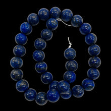 Load image into Gallery viewer, Stunning Natural Lapis 12mm Round Bead Strand 110417