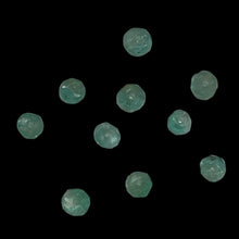 Load image into Gallery viewer, Emerald Faceted Rondelle Beads | 3-2.5 mm | Green | 10 Beads |