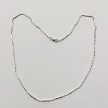 Load image into Gallery viewer, Italian Sterling Silver Waterfall Chain Necklace | 30" Long |