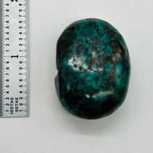 Load image into Gallery viewer, Turquoise Natural Focal 39g Nugget Bead | 42x31x20mnm | Blue, Black | 1 Bead |