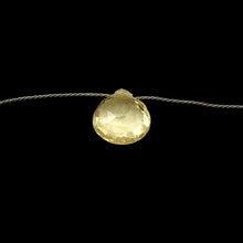 Load image into Gallery viewer, Sunny Natural Canary Sapphire Briolette Bead | 4.5x4.5x2mm | .45ct | Yellow |