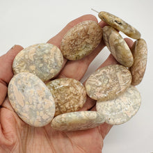 Load image into Gallery viewer, Speckled Peach Chalcedony Pendant Bead Strand 109155