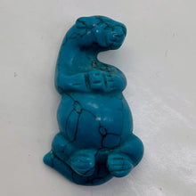 Load image into Gallery viewer, Hand-Carved Resting Otter | 1" Tall | Blue | 1 Figurine | | 1" Tall | Blue