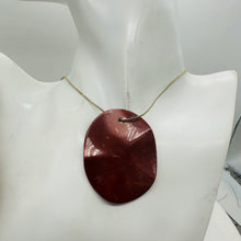 Load image into Gallery viewer, Marscape! Mookaite Large Oval Pendant Bead | 50x40x6mm |