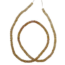 Load image into Gallery viewer, Natural Imperial Topaz Faceted Rondelle Bead 54cts. Strand| 3.75x2.5mm| 180 Bds