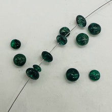 Load image into Gallery viewer, Natural Brazilian Green Emerald Rondelle Beads 2.5 Carat 12 Beads 2mm